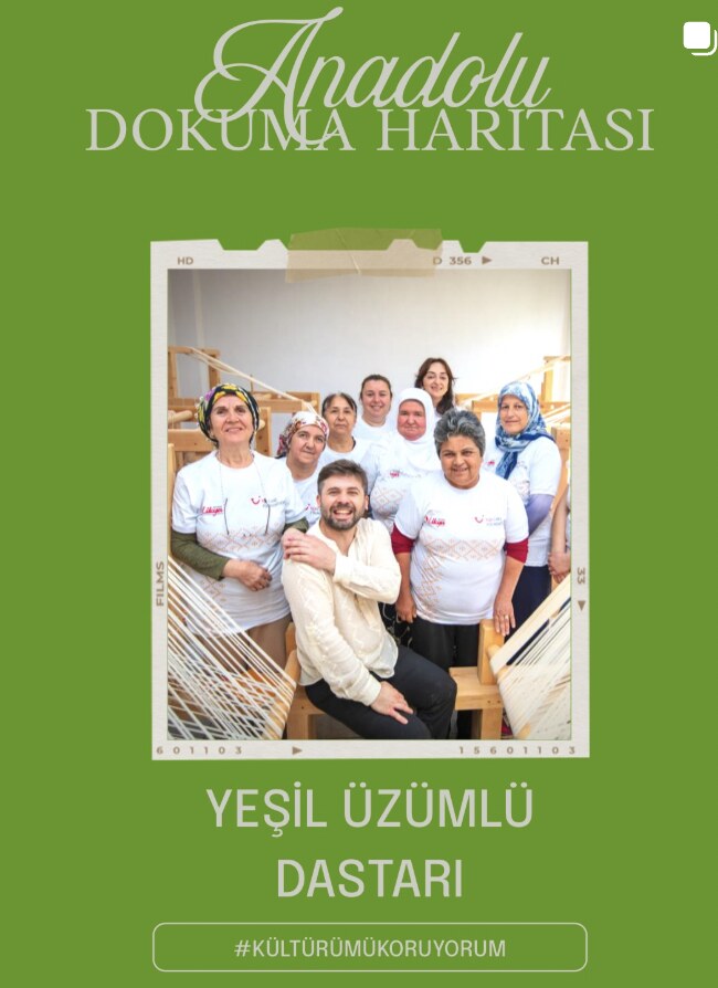 Anadolu Dokuma Haritası Instagram gönderisi