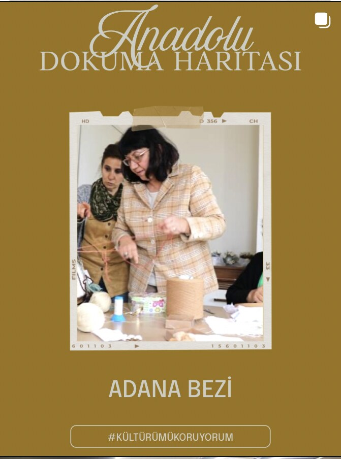 Anadolu Dokuma Haritası Instagram gönderisi