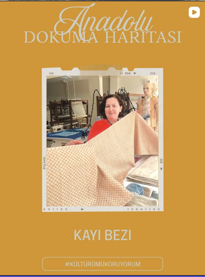 Anadolu Dokuma Haritası Instagram gönderisi